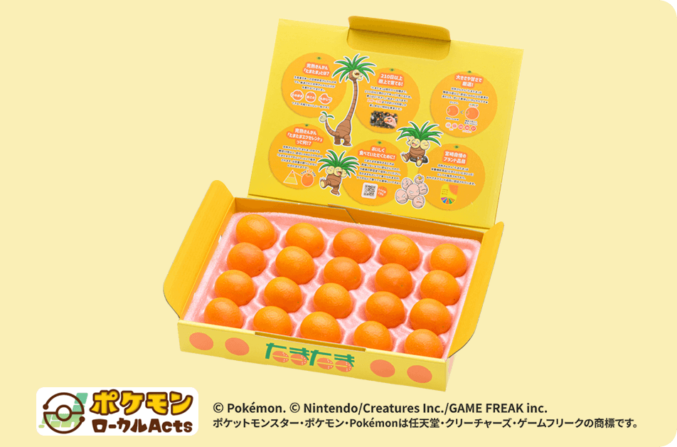 たまごポケモン「タマタマ」とのコラボパック